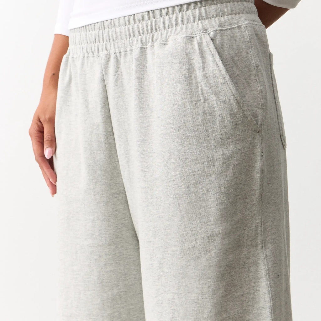 Oversized Longline Sweat Short