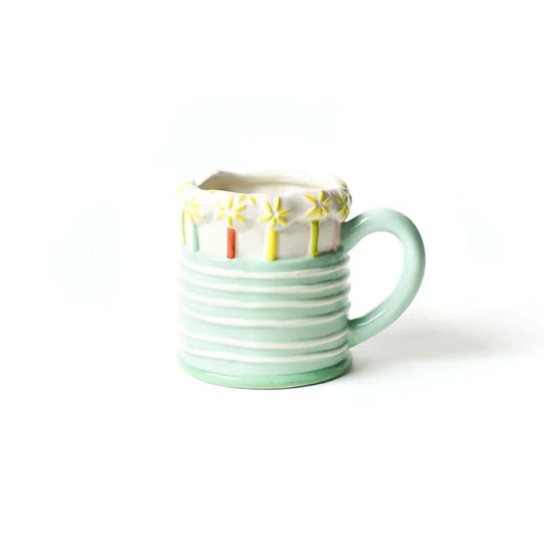Sparkle Cake Shaped Mug