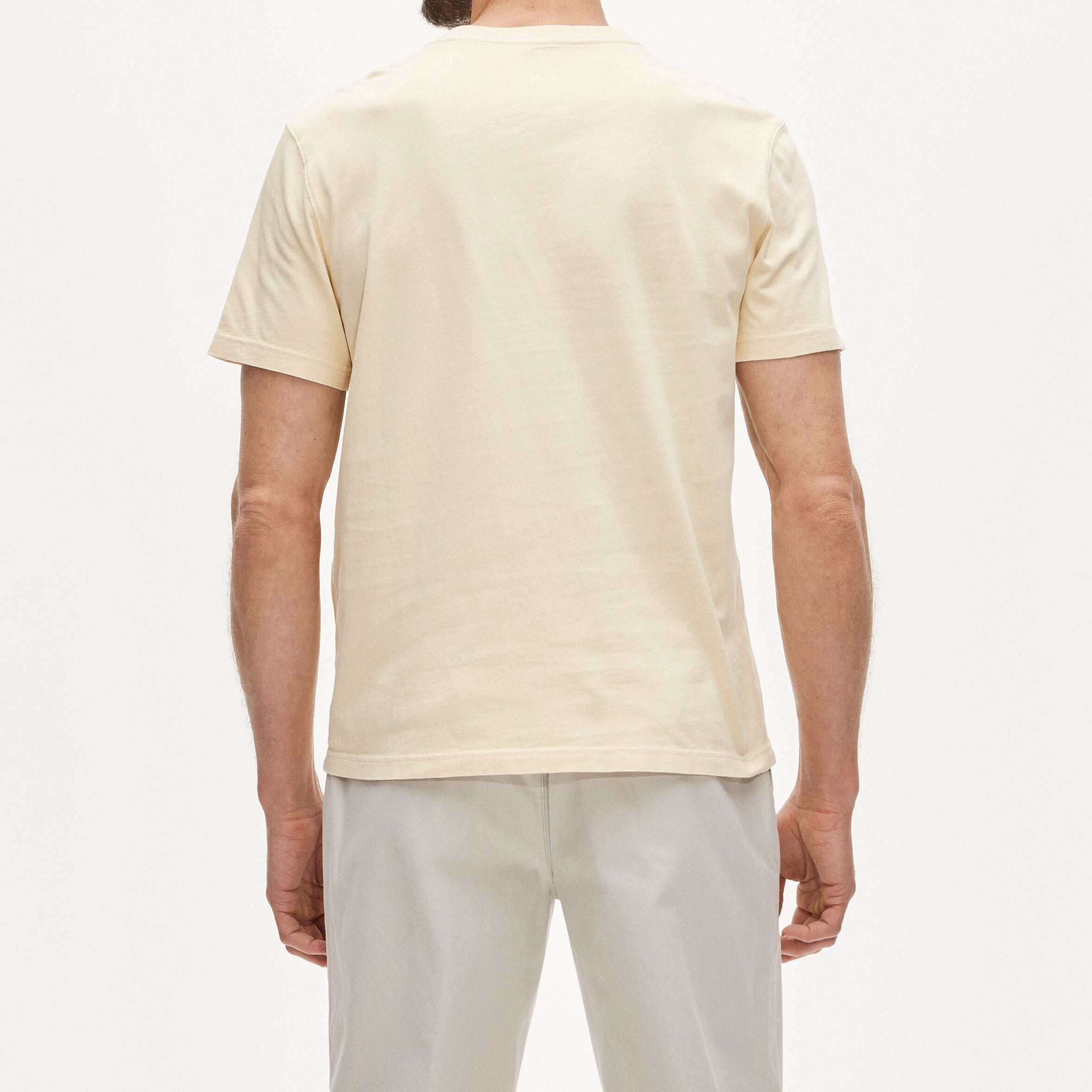 Vintage-Wash Cotton Graphic T-Shirt